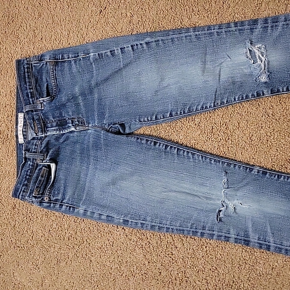 J Brand ripped skinny jeans